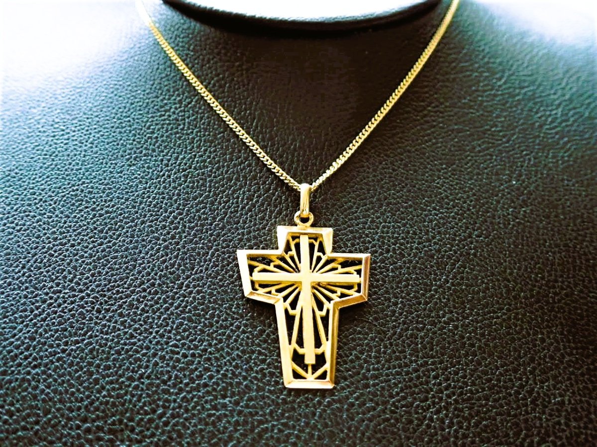 Pendentif Croix Or 18 Carats