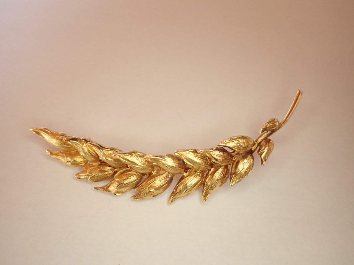 Broche Or 18 Carats -photo-3