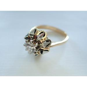 Bague Solitaire Diamant Or 18 Carats