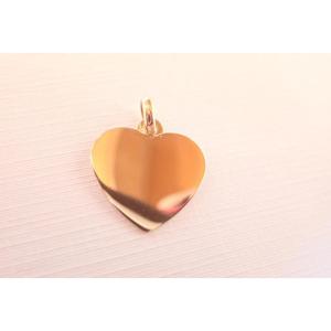 Pendentif Coeur Or 18 Carats