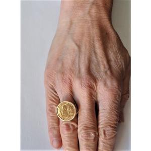 18 Carat Gold Ring 10 Swiss Francs