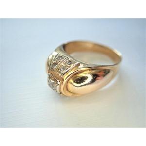 Art Deco 18k Gold Ring