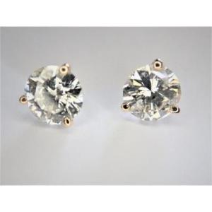 Paire de boucle d'oreille  diamants or18 Carats