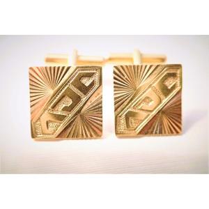 Pair Of 18-carat Gold Cufflinks