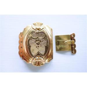 Fermoir pour collier ou bracelet 4 rangs en or 18 carats