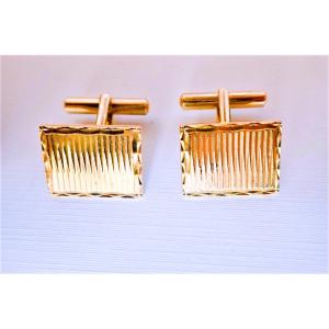 Pair Of 18-carat Gold Cufflinks