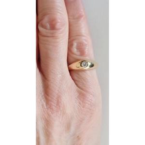 18-karat Gold Band Ring