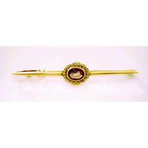 18-karat Gold Art Deco Brooch