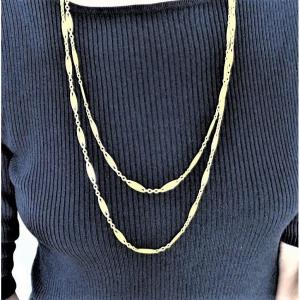 148 Cm Long Necklace In 18-karat Gold