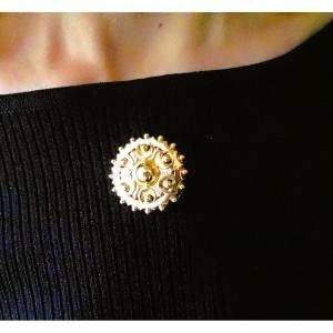 Art Deco 18k Gold Brooch