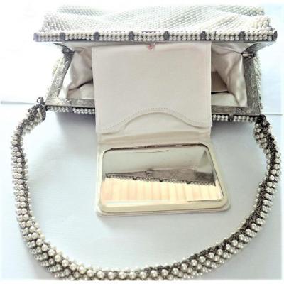 Art Deco Pearl Evening Bag