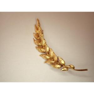 18k Gold Brooch