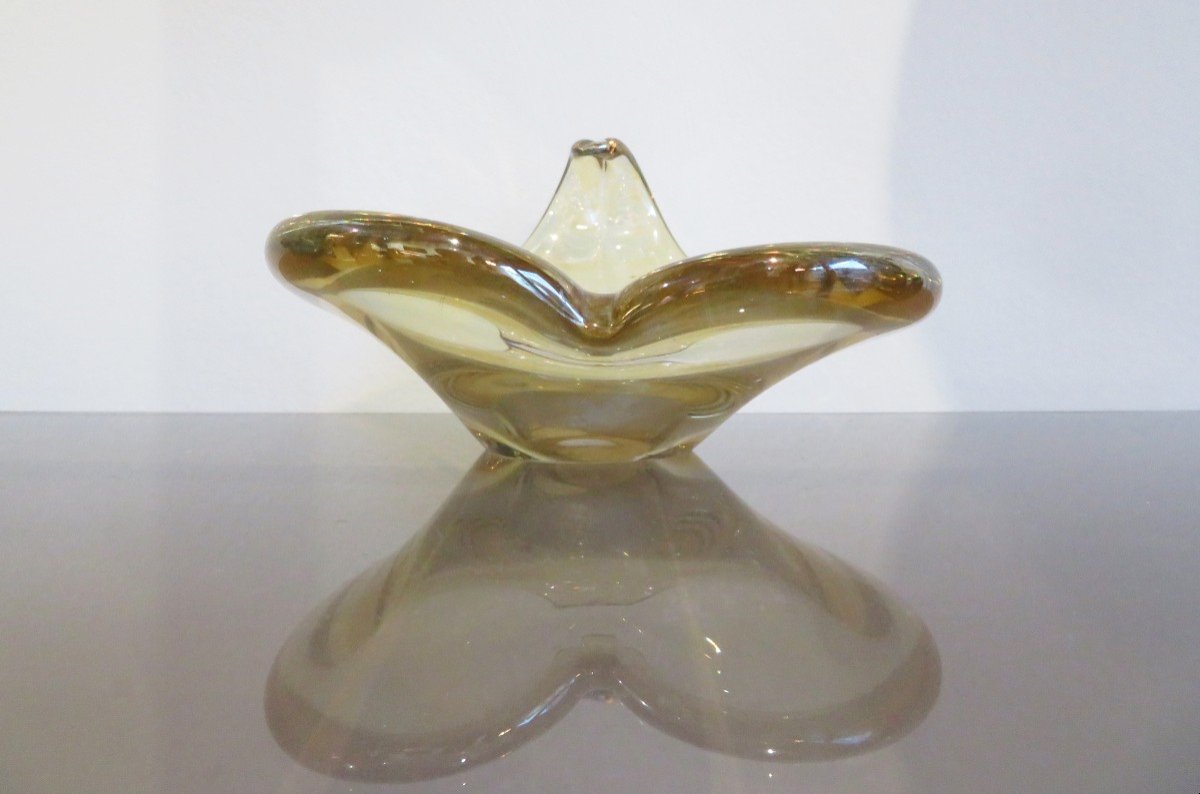 Murano Glass Pocket Tray Or Ashtray.-photo-1