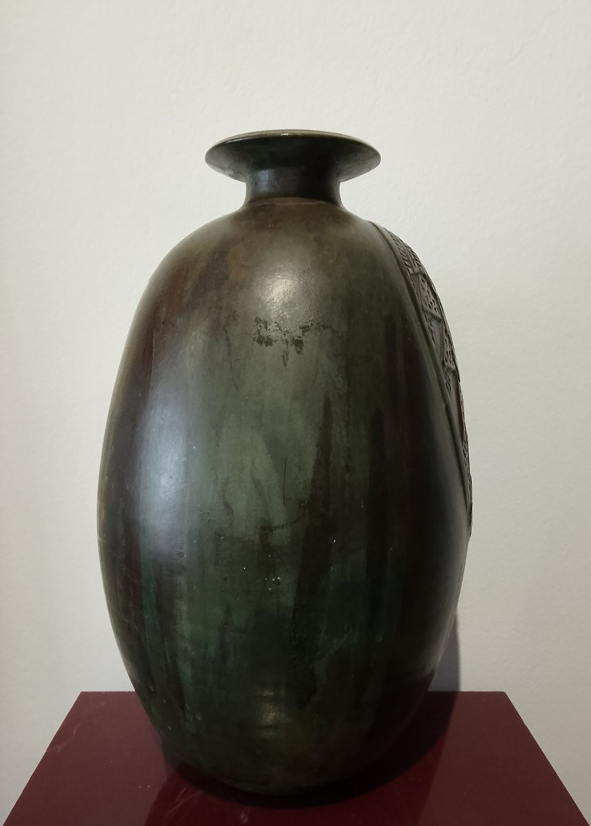 Ceramic Vase By Manuel Millet.-photo-7