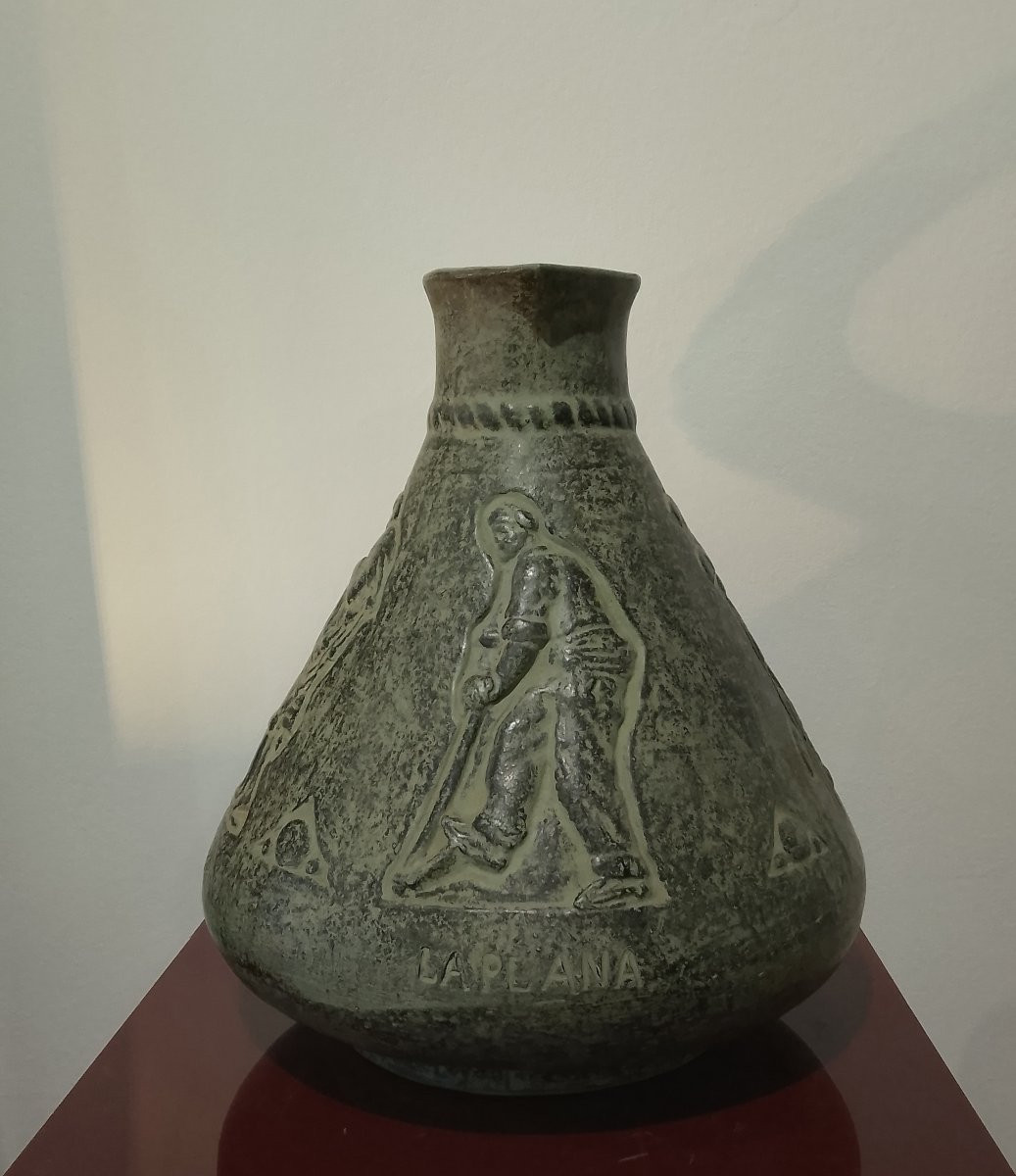 Pichet en céramique de Gustave Violet.-photo-2