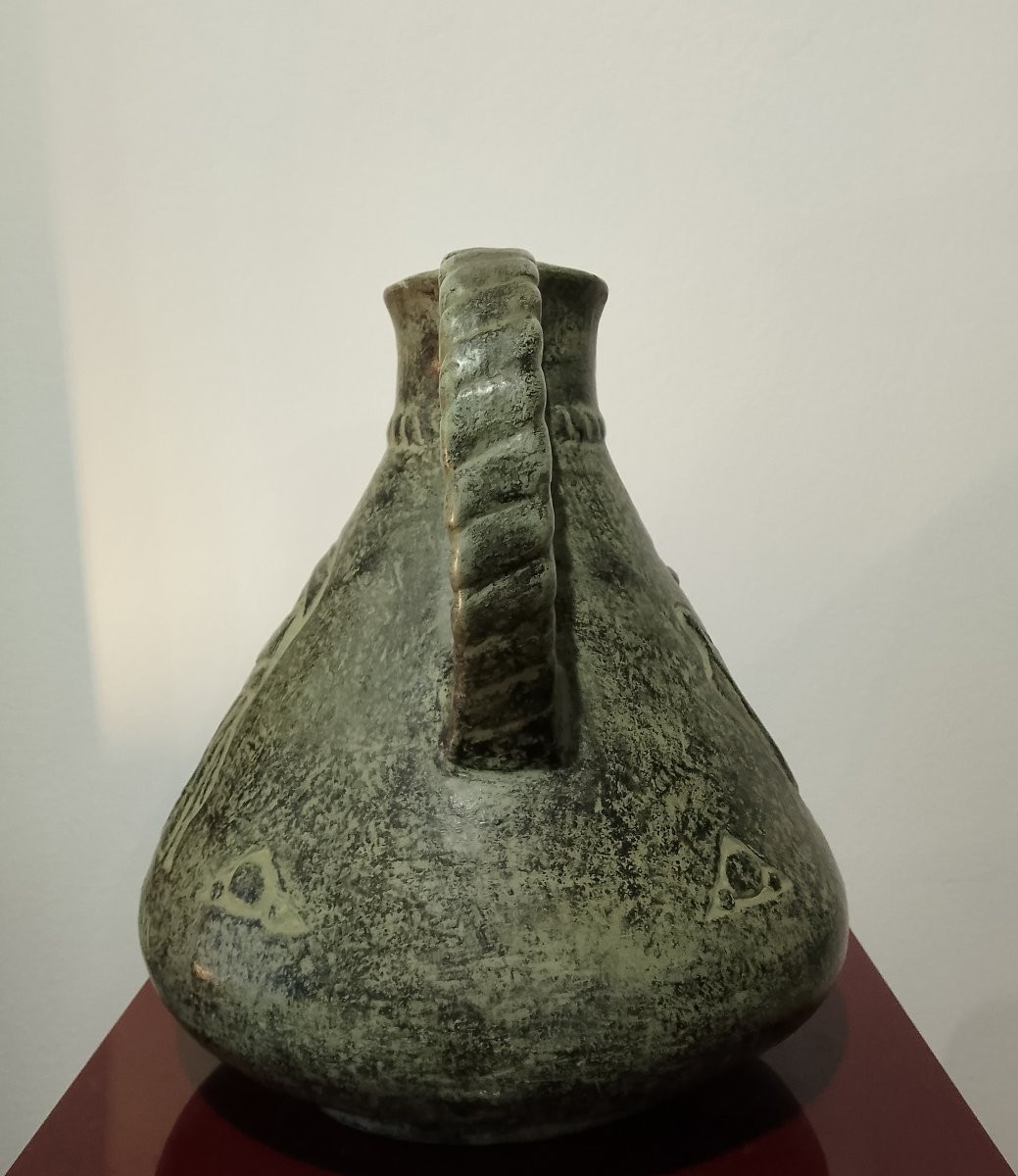 Pichet en céramique de Gustave Violet.-photo-4