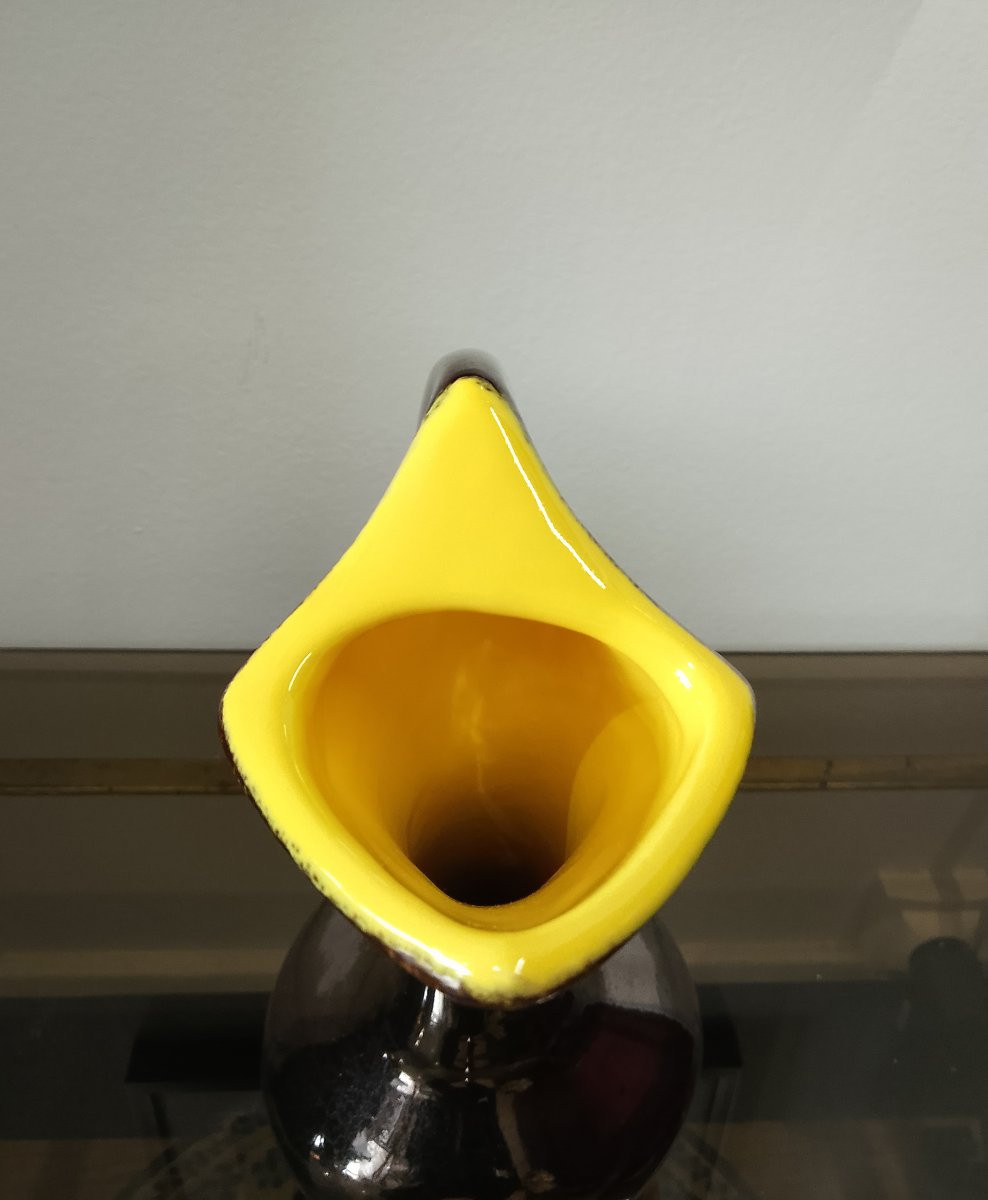 Pichet en céramique de Vallauris.-photo-4