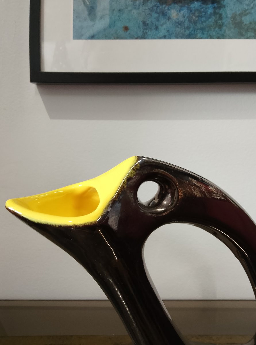 Pichet en céramique de Vallauris.-photo-6