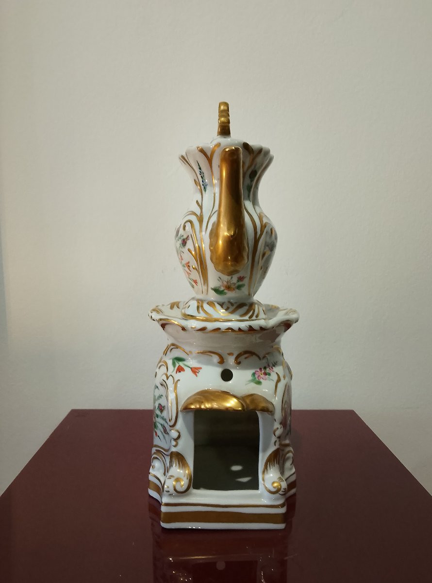 Paris Porcelain Teapot.-photo-4