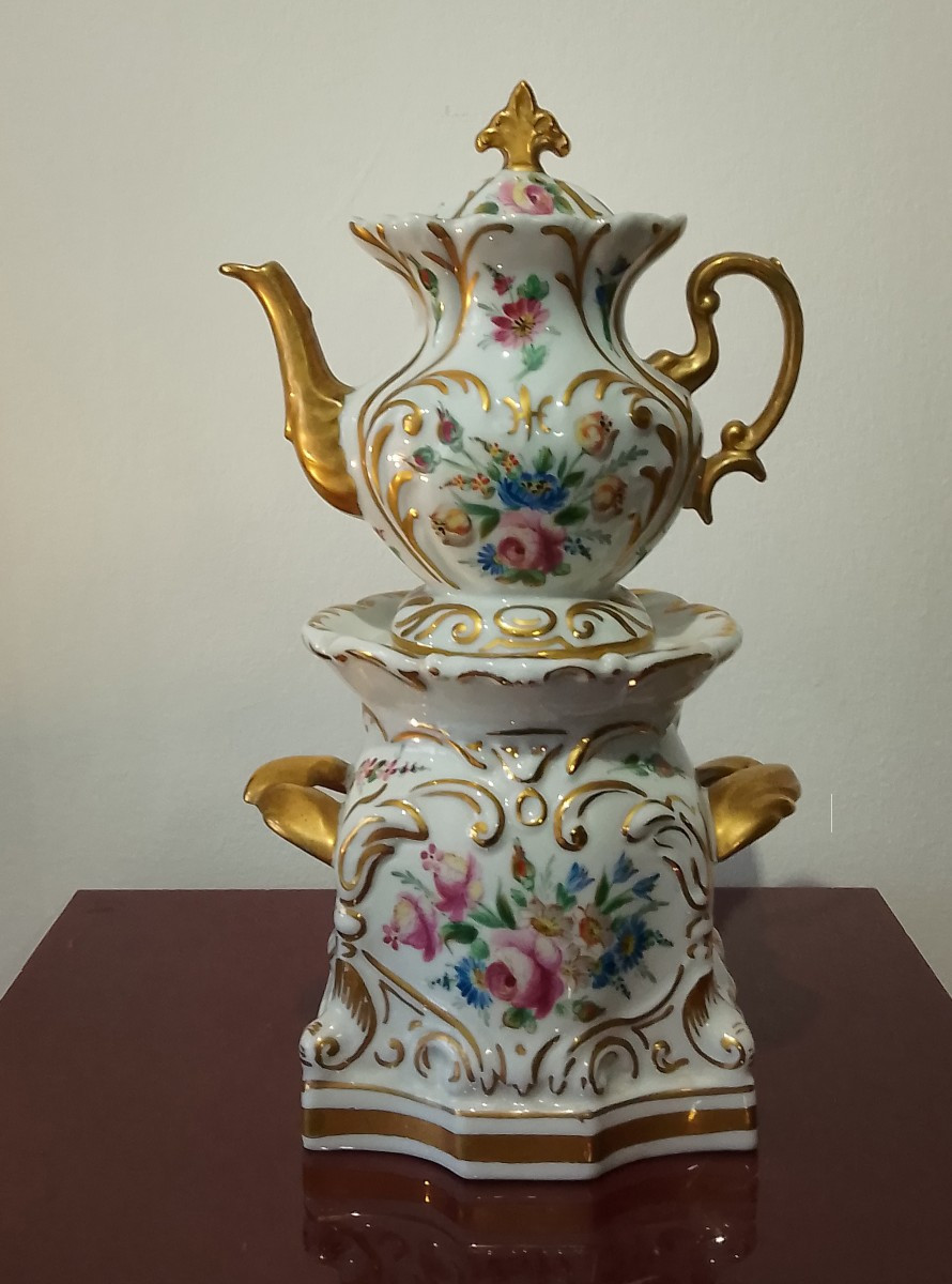Paris Porcelain Teapot.