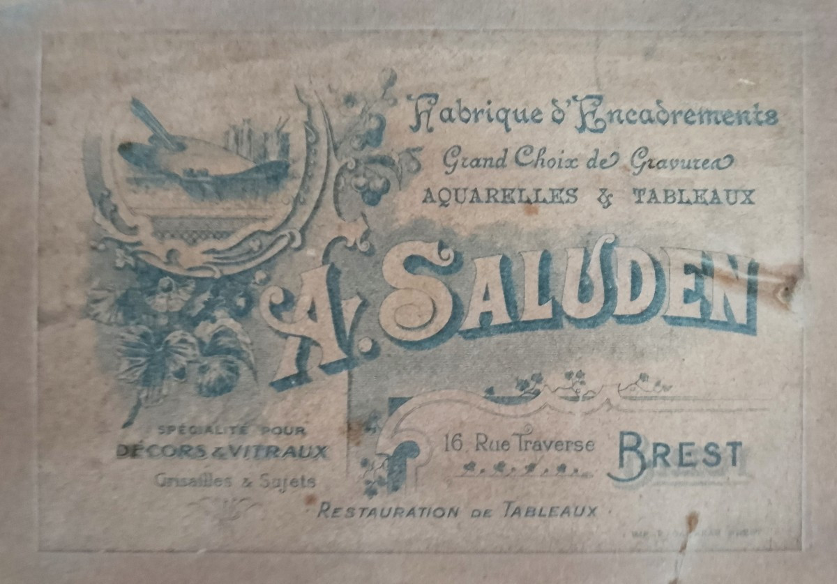 Photographie originale de l'Edgar Quinet à Brest. -photo-3