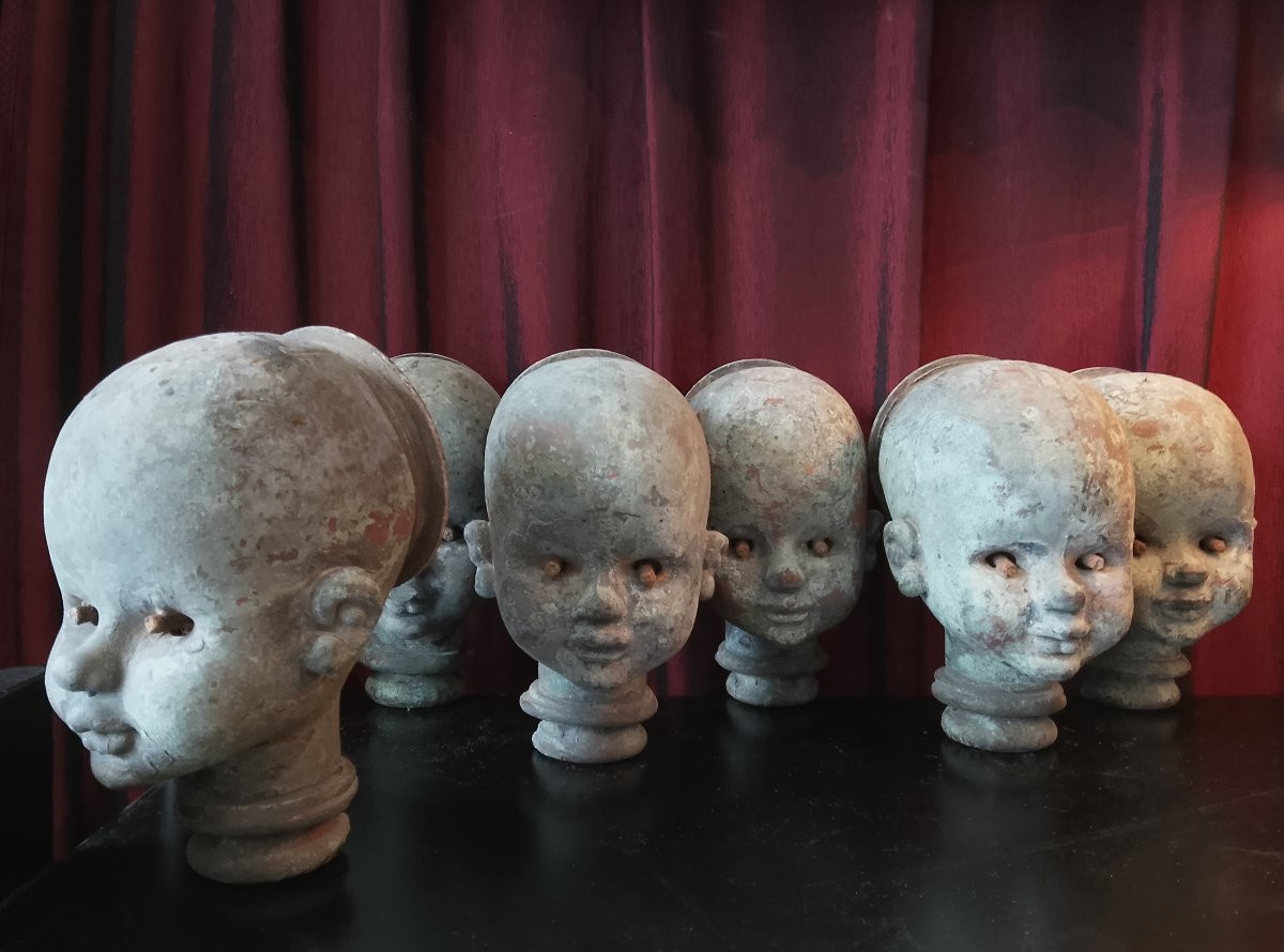 Ensemble de six moules Bella.-photo-2