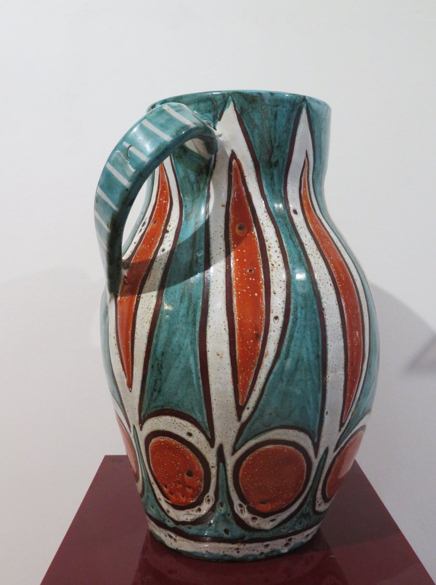 Large Vallauris Vase.-photo-2