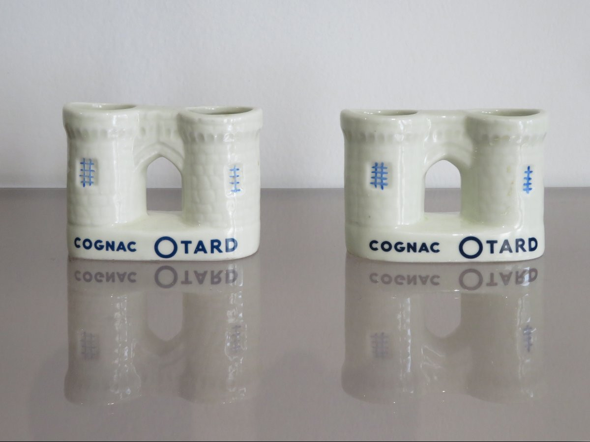 Paire de porte cure-dents publicitaires.-photo-4