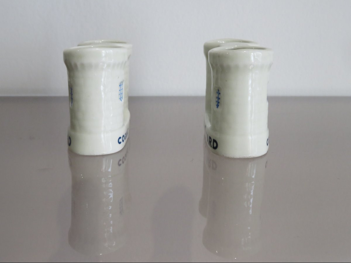 Paire de porte cure-dents publicitaires.-photo-2