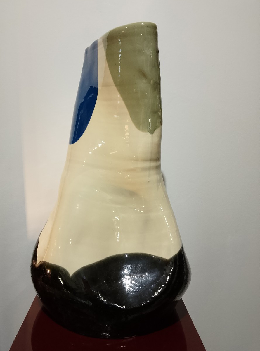 Important vase en céramique.-photo-3