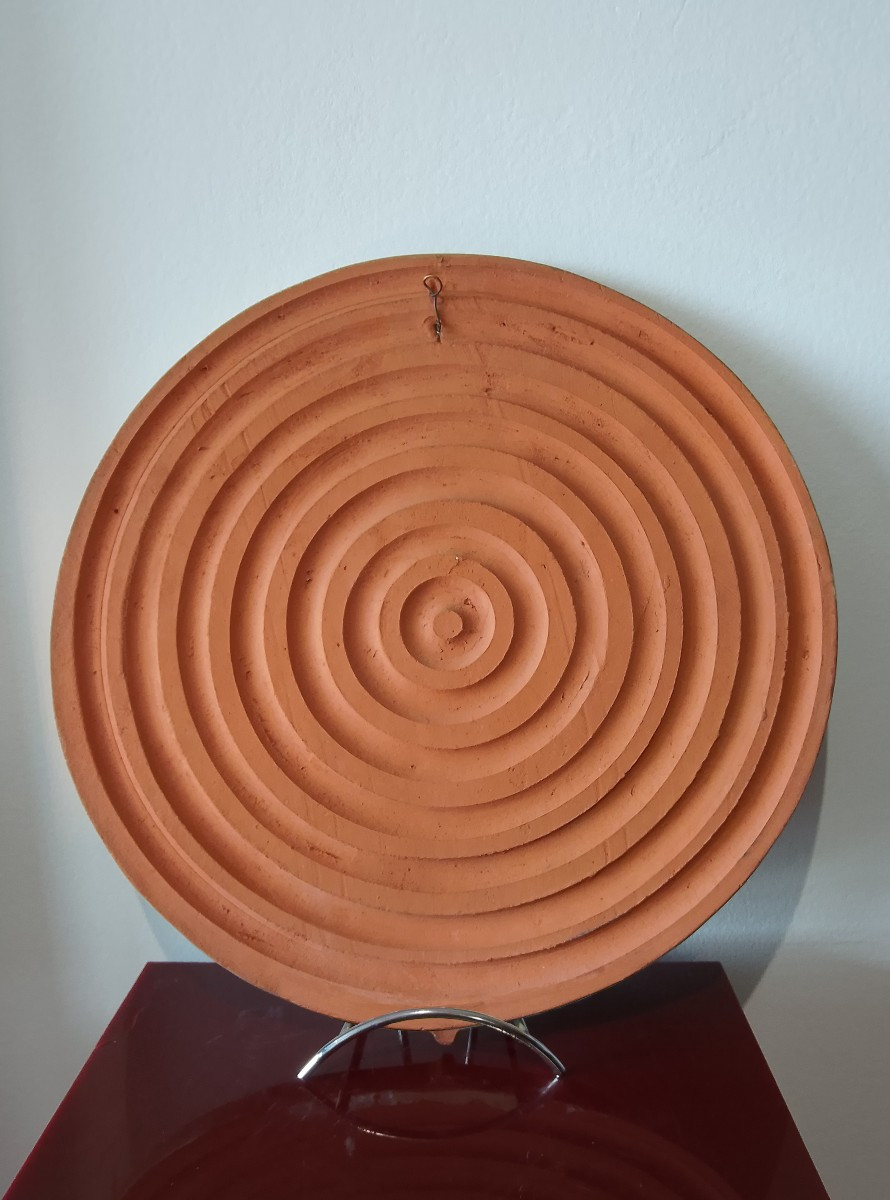 Ceramic Wall Sconce By Claude Cabanat. -photo-4