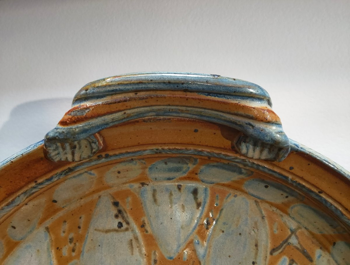 Ceramic Dish By Jean-pierre Seguin.-photo-4