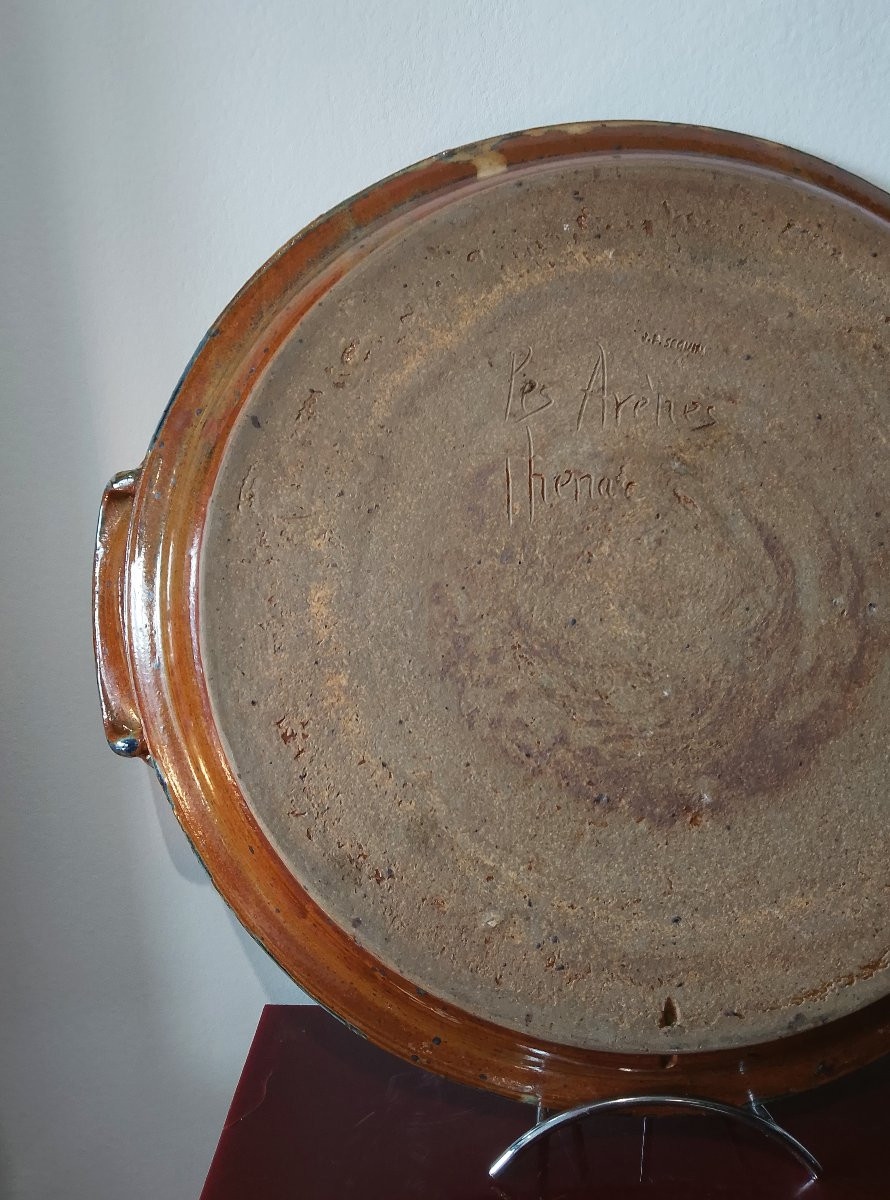 Ceramic Dish By Jean-pierre Seguin.-photo-6