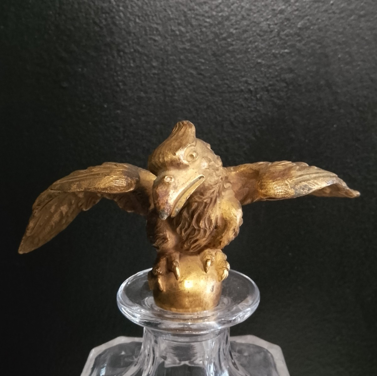 Empire Period Gilt Bronze Eagle.-photo-2