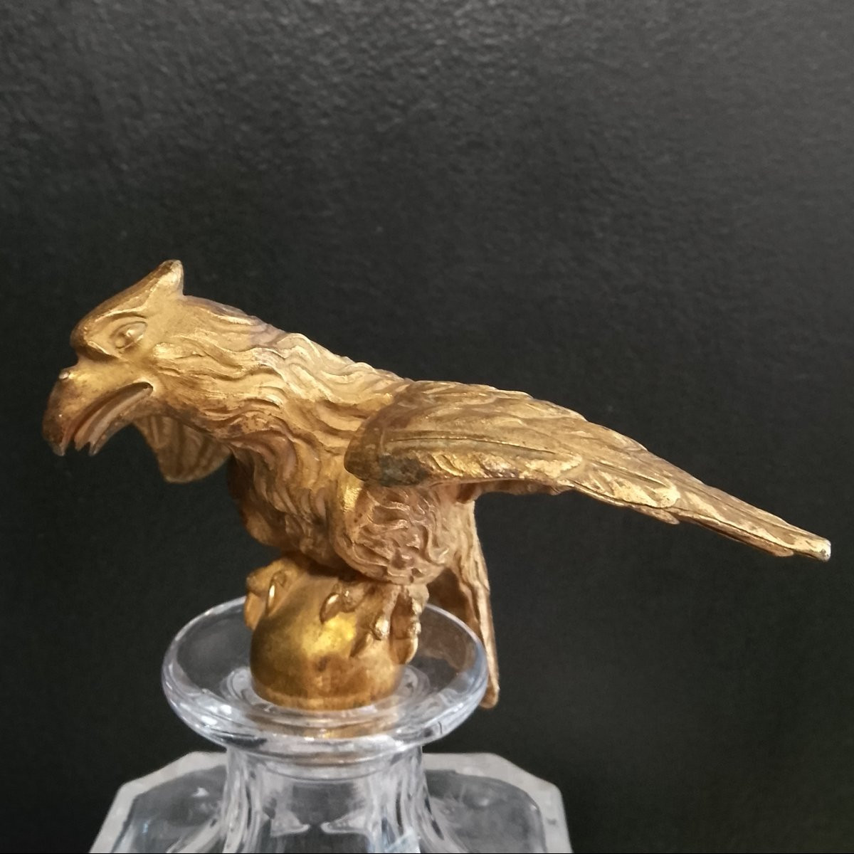 Empire Period Gilt Bronze Eagle.-photo-4