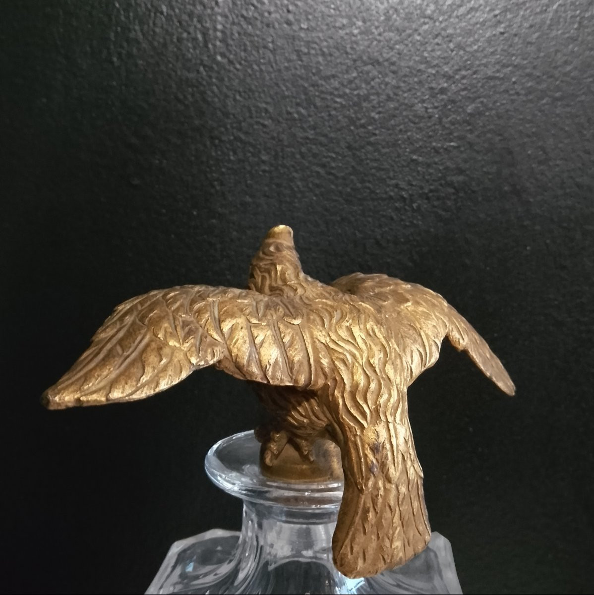 Empire Period Gilt Bronze Eagle.-photo-3