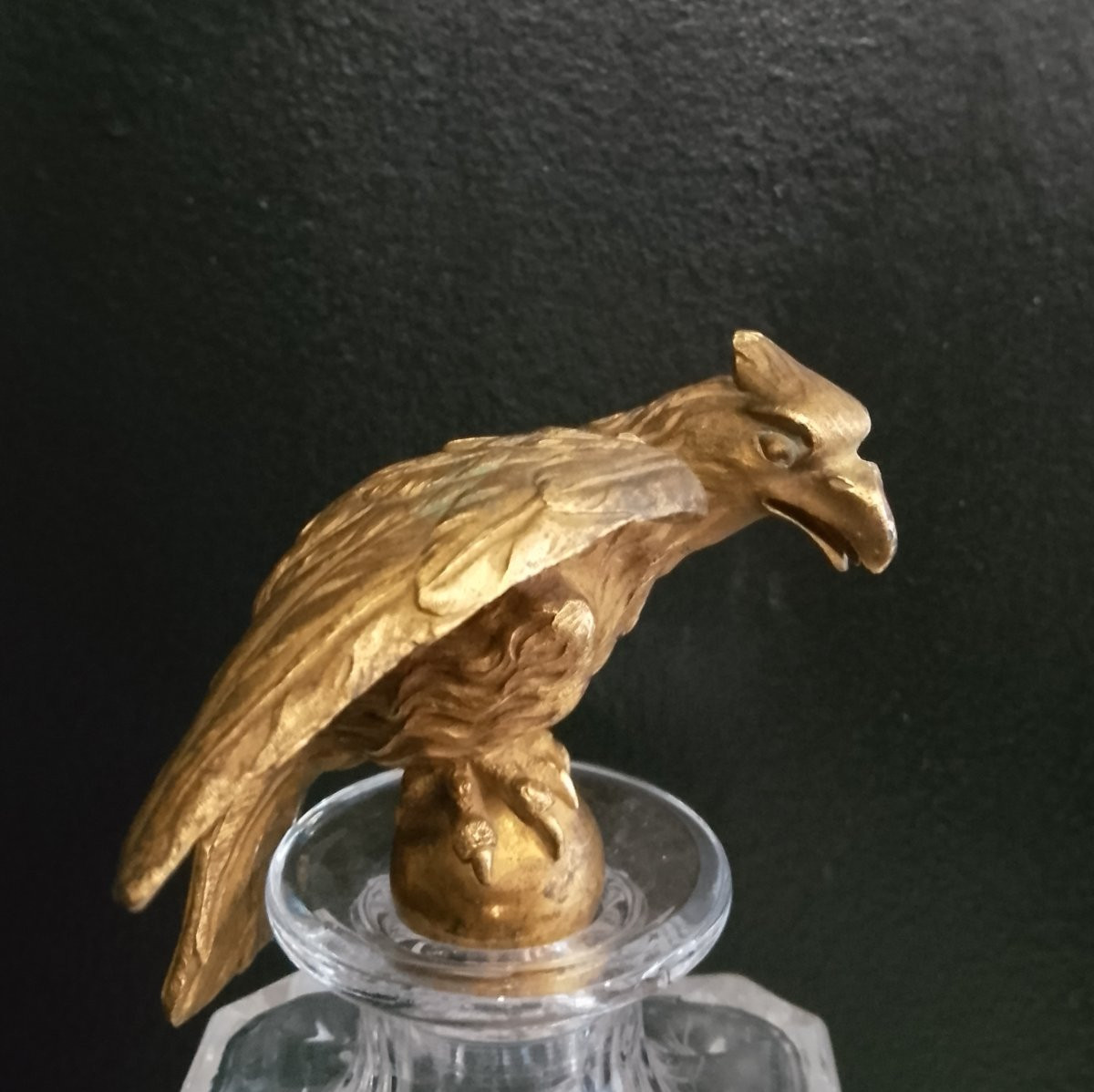 Empire Period Gilt Bronze Eagle.-photo-5