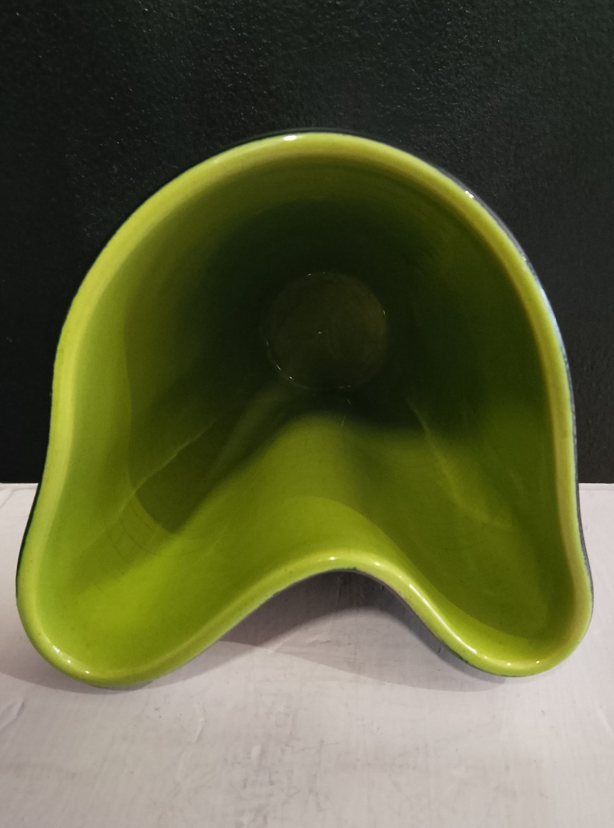 Vase en céramique de Fernand Elchinger ( 1911 - 1975 ). -photo-5