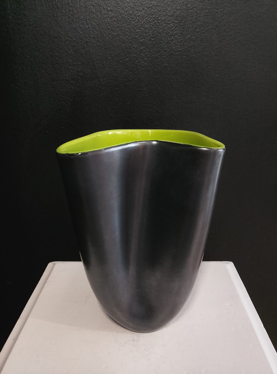 Vase en céramique de Fernand Elchinger ( 1911 - 1975 ). -photo-7