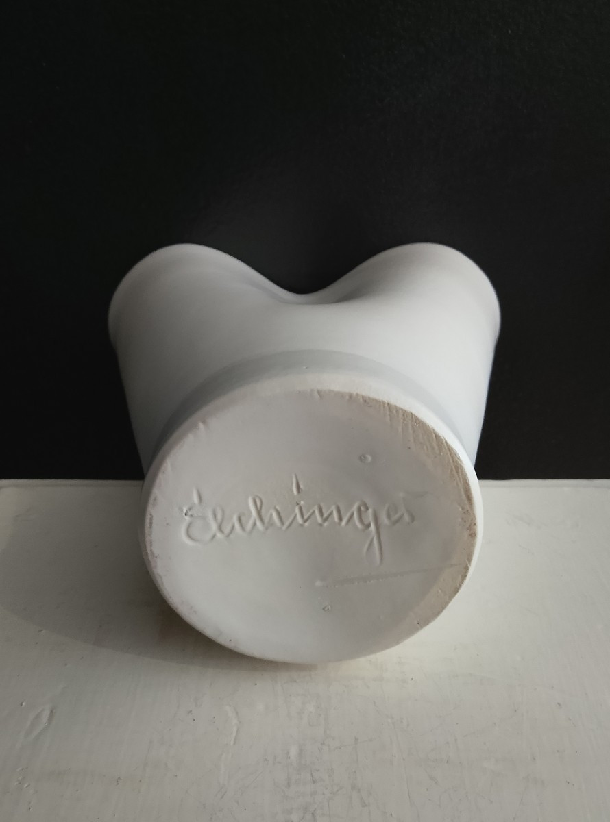 Ceramic Vase By Fernand Elchinger ( 1911 - 1975 ).-photo-6