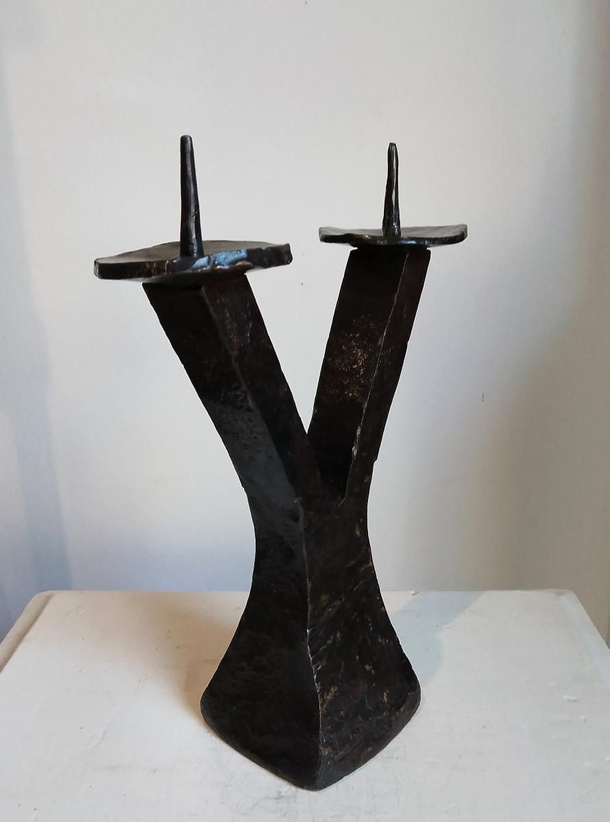 Brutalist Candelabra.-photo-2