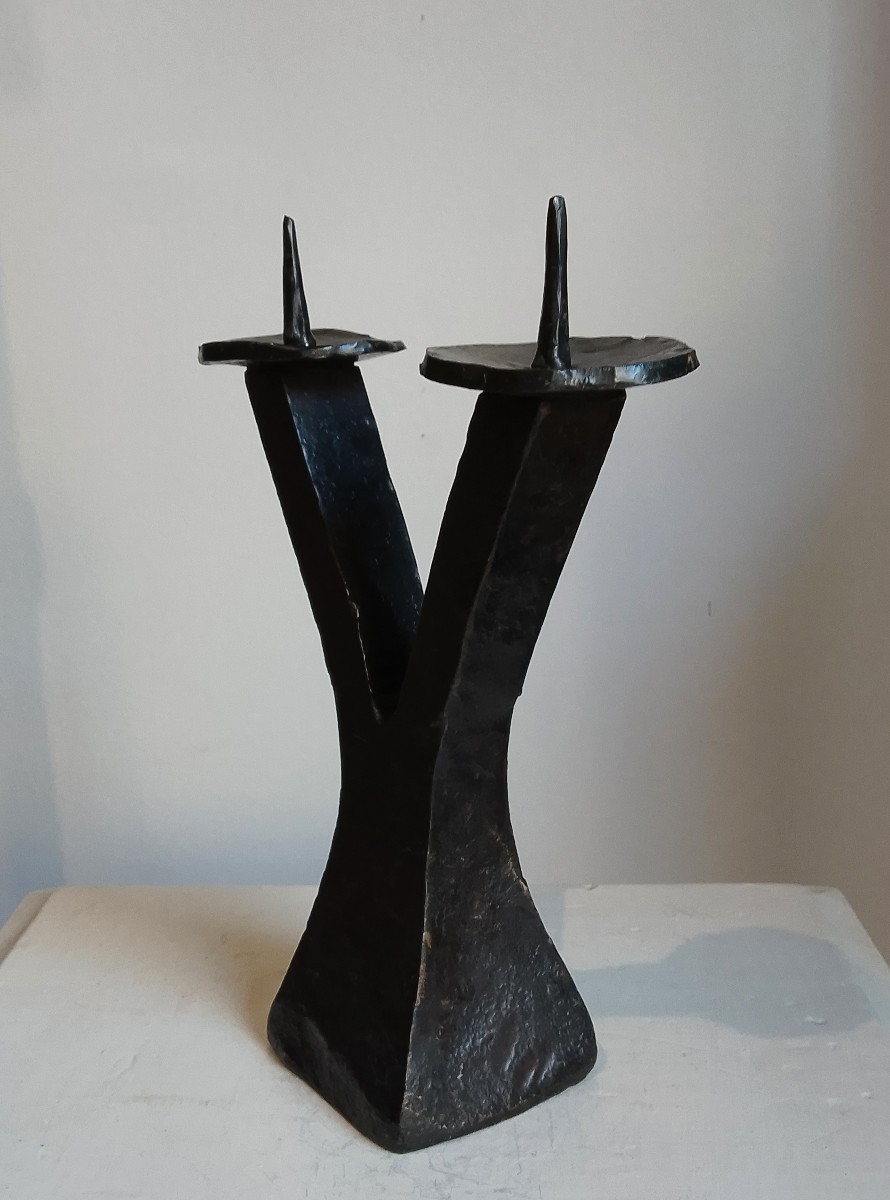 Brutalist Candelabra.-photo-3