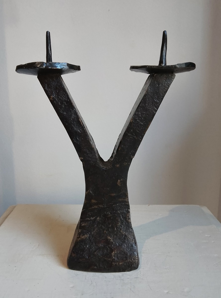 Brutalist Candelabra.