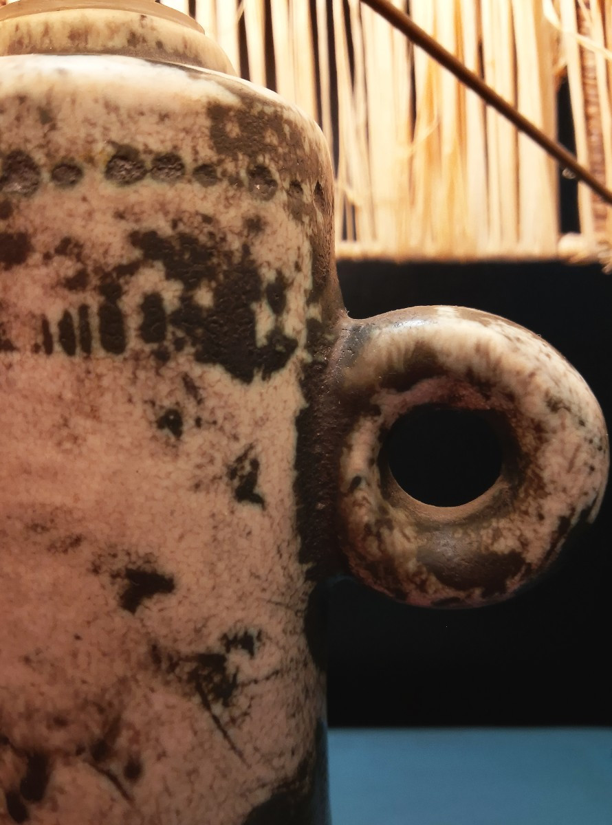 Ceramic Lamp By Jacques Blin (1920-1995).-photo-3