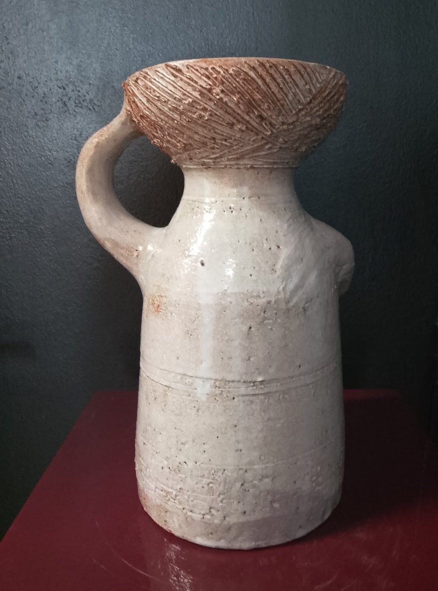 Anthropomorphic Vase By Jacques Pouchain (1927–2015).-photo-2