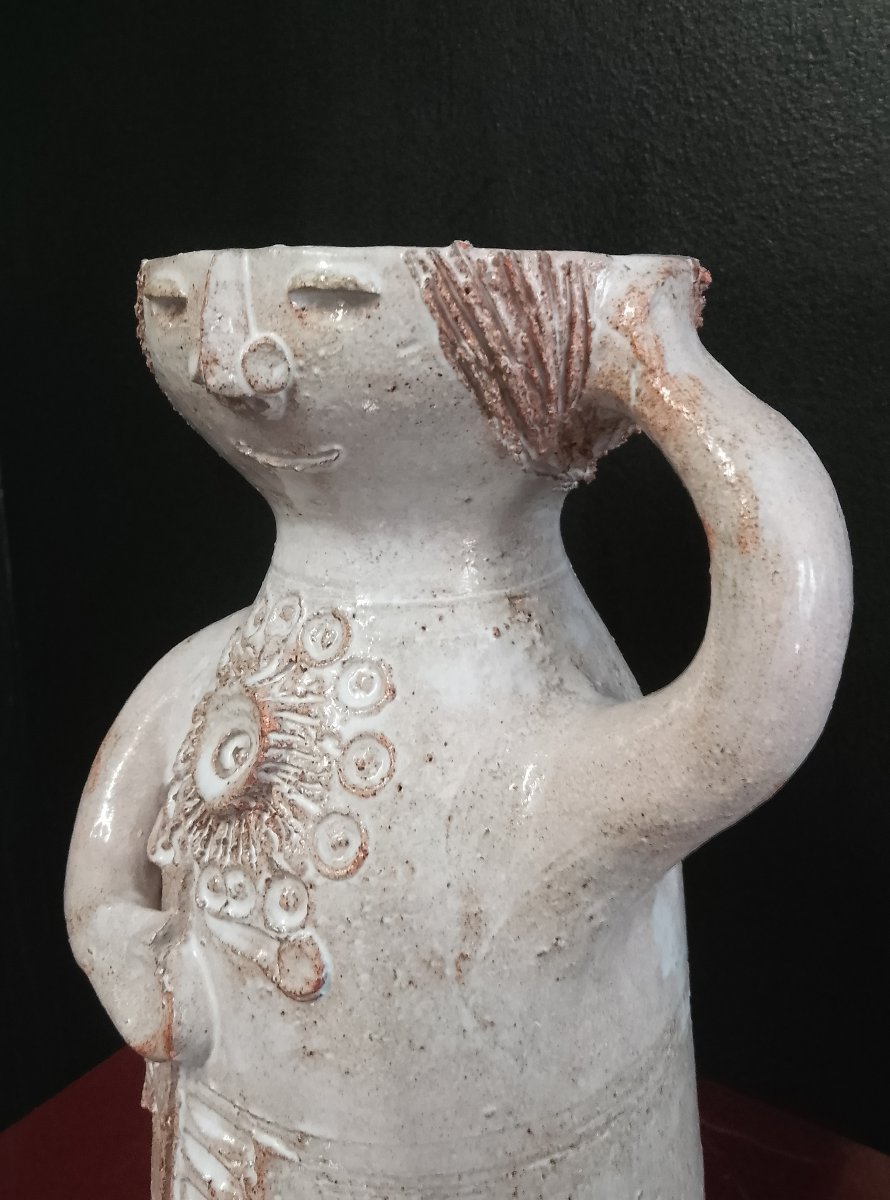 Anthropomorphic Vase By Jacques Pouchain (1927–2015).-photo-4