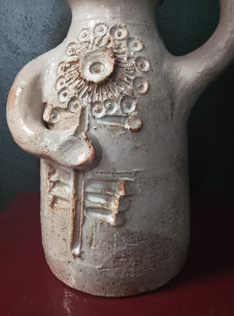 Anthropomorphic Vase By Jacques Pouchain (1927–2015).-photo-2