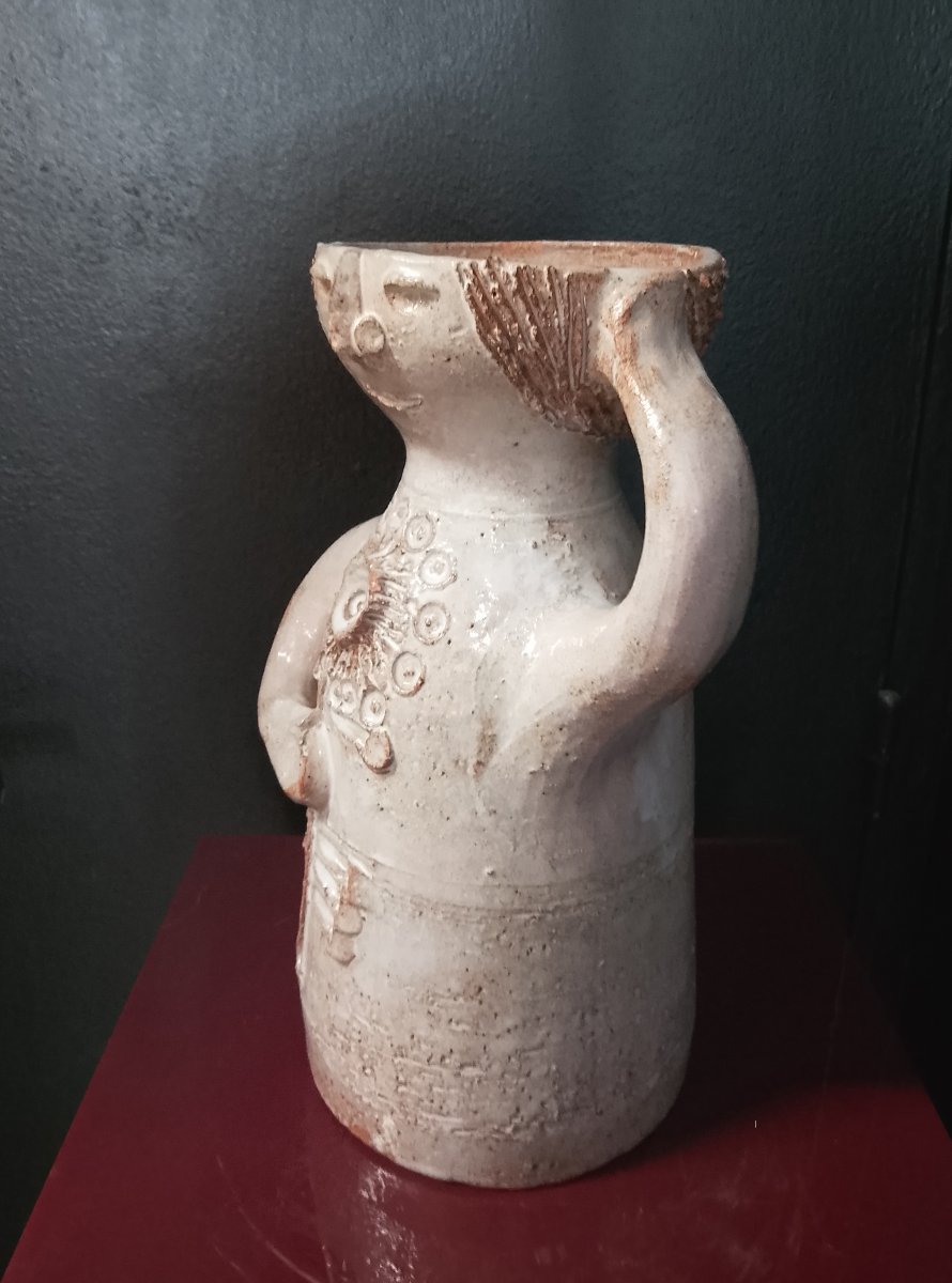 Anthropomorphic Vase By Jacques Pouchain (1927–2015).-photo-5