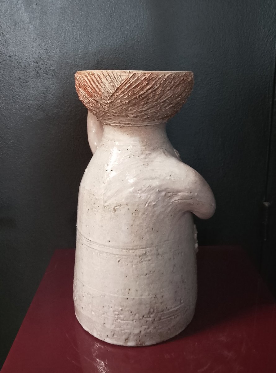 Anthropomorphic Vase By Jacques Pouchain (1927–2015).-photo-7