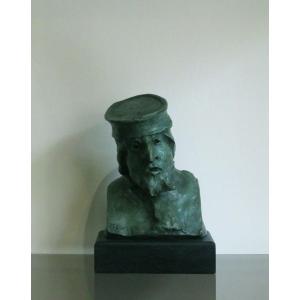 Bronze Bust By Antoine Otero.